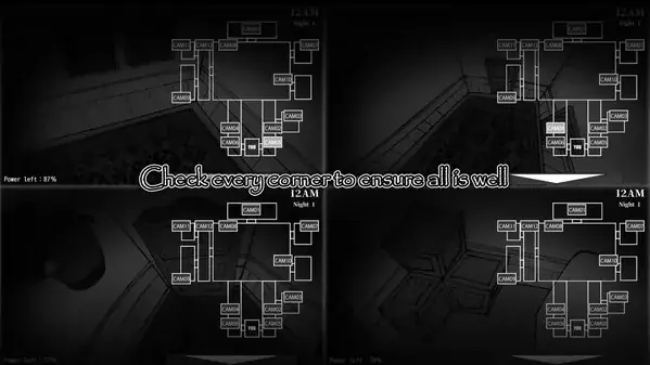 Five Nights with Maids Night Guard Controls and Survival Guide